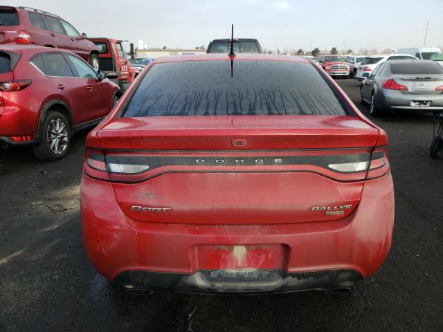 1C3CDFBH0DD648738 - 2013 DODGE DART SXT RED photo 6