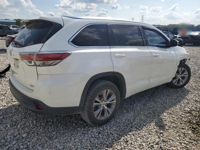 5TDKKRFH8ES033174 - 2014 TOYOTA HIGHLANDER XLE Սպիտակ լուսանկար 3