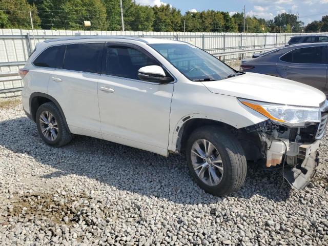 5TDKKRFH8ES033174 - 2014 TOYOTA HIGHLANDER XLE Սպիտակ լուսանկար 4