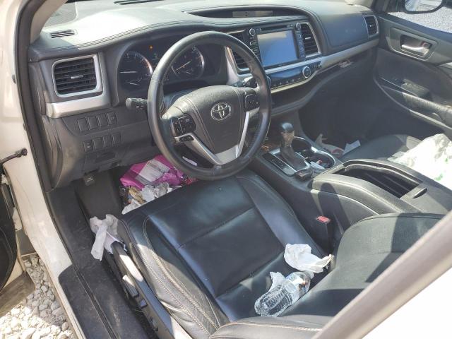 5TDKKRFH8ES033174 - 2014 TOYOTA HIGHLANDER XLE Սպիտակ լուսանկար 8
