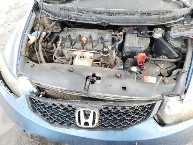 2HGFG11249H005966 - 2009 HONDA CIVIC DX BLUE photo 11