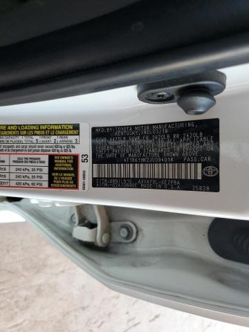4T1B61HK2JU094018 - 2018 TOYOTA CAMRY XSE Beyaz fotoğraf 12
