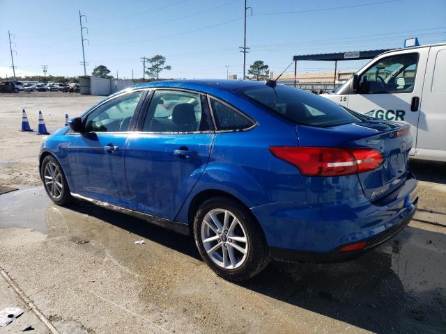 1FADP3F25JL226757 - 2018 FORD FOCUS SE BLUE photo 2