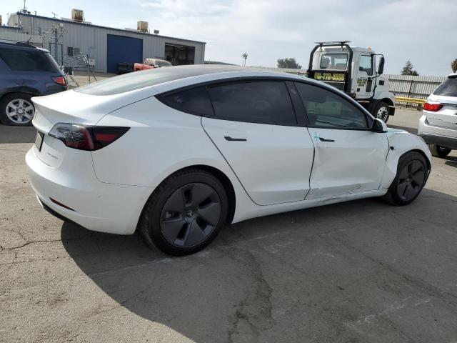 5YJ3E1EB8MF046231 - 2021 TESLA MODEL 3 WHITE photo 3