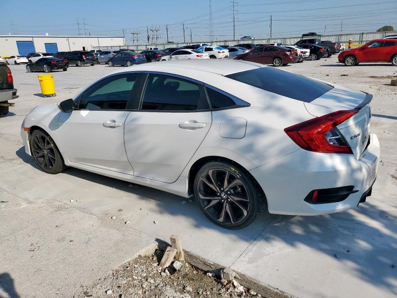 19XFC2F86LE025832 - 2020 HONDA CIVIC SPORT WHITE photo 2