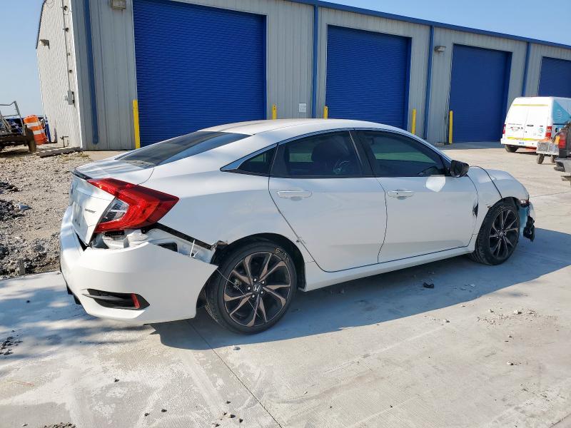 19XFC2F86LE025832 - 2020 HONDA CIVIC SPORT WHITE photo 3