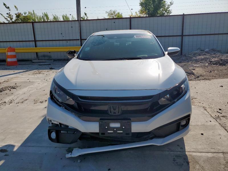 19XFC2F86LE025832 - 2020 HONDA CIVIC SPORT WHITE photo 5