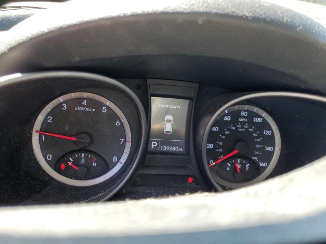 5XYZT3LBXDG028661 - 2013 HYUNDAI SANTA FE SPORT SILVER photo 9