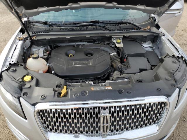 5LMCJ2D90KUL46519 - 2019 LINCOLN MKC SELECT SILVER photo 11