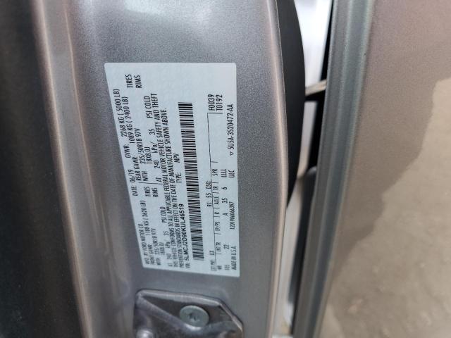 5LMCJ2D90KUL46519 - 2019 LINCOLN MKC SELECT 银色 照片 12