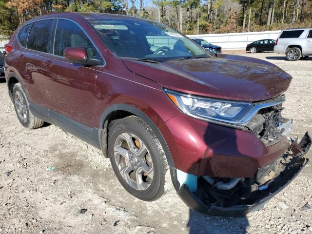 7FARW1H54JE047003 - 2018 HONDA CR-V EX BURGUNDY photo 4