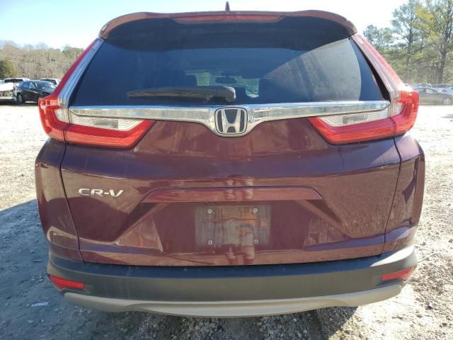 7FARW1H54JE047003 - 2018 HONDA CR-V EX BURGUNDY photo 6