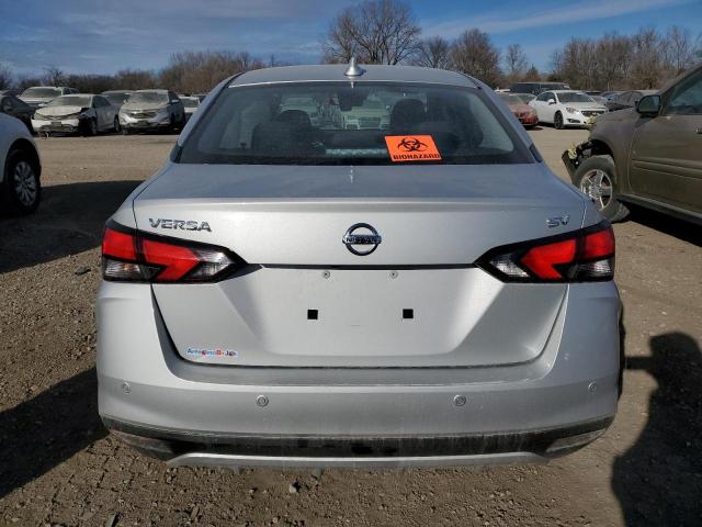 3N1CN8EV0ML827686 - 2021 NISSAN VERSA SV SILVER photo 6