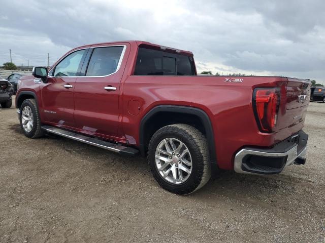 3GTU9DED9KG225574 - 2019 GMC SIERRA K1500 SLT RED photo 2