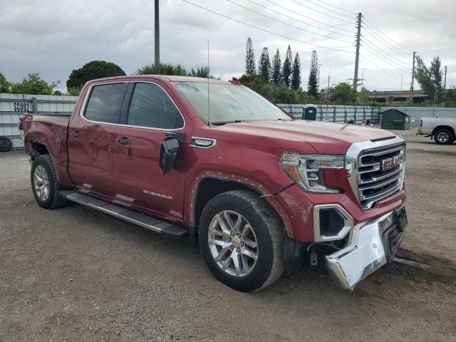 3GTU9DED9KG225574 - 2019 GMC SIERRA K1500 SLT RED photo 4