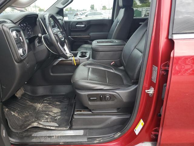 3GTU9DED9KG225574 - 2019 GMC SIERRA K1500 SLT RED photo 7