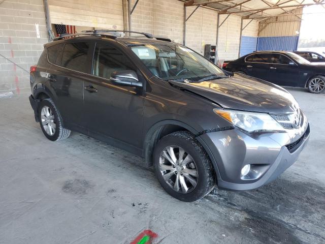 JTMYFREV2FJ043168 - 2015 TOYOTA RAV4 LIMITED GRAY photo 4