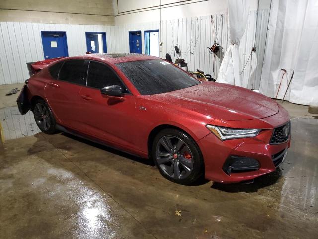 19UUB6F57MA007997 - 2021 ACURA TLX TECH A RED photo 4