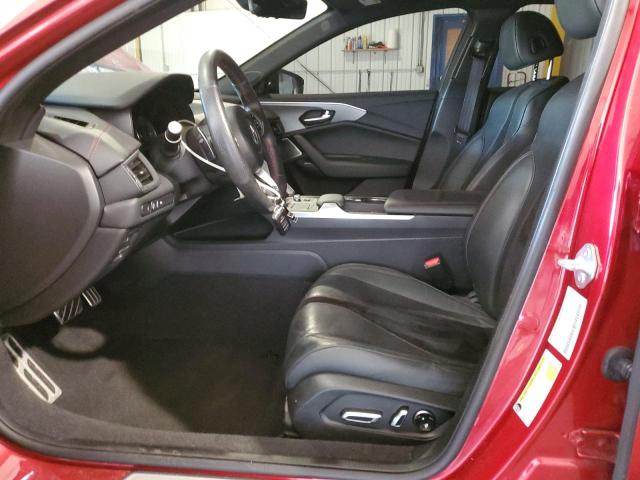 19UUB6F57MA007997 - 2021 ACURA TLX TECH A RED photo 7