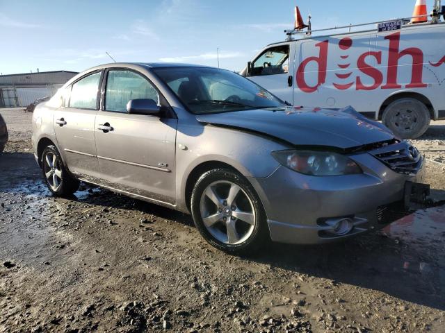 JM1BK323761423205 - 2006 MAZDA 3 S GRAY photo 4