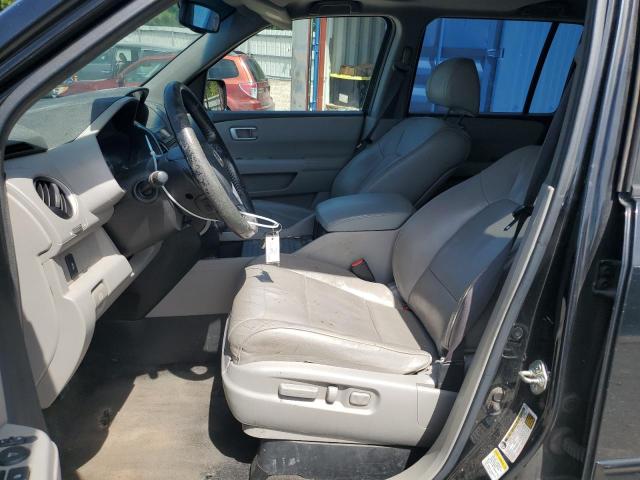5FNYF4H68DB018612 - 2013 HONDA PILOT EXL შავი ფოტო 7