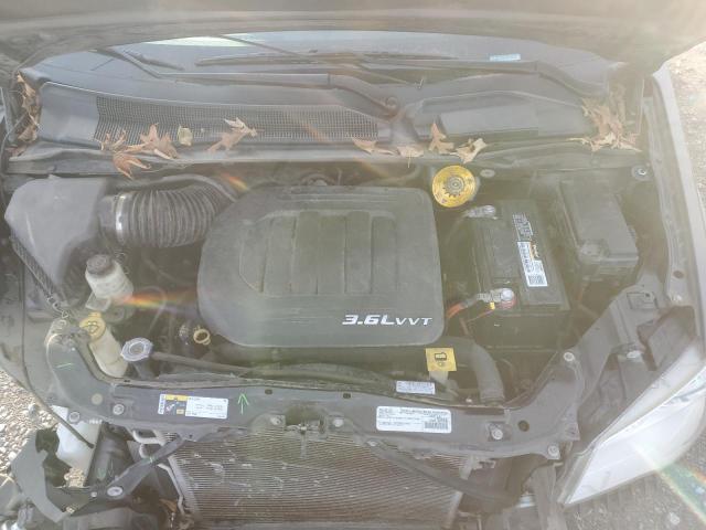 2C4RC1CG4GR188437 - 2016 CHRYSLER TOWN & COU TOURING L GRAY photo 12