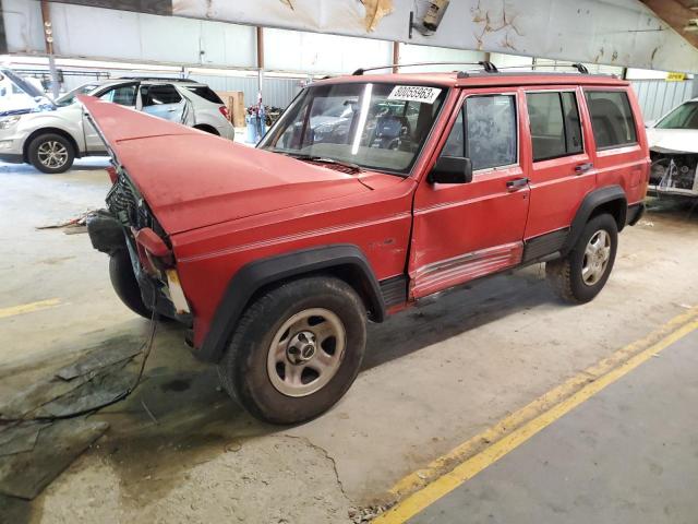1J4FT28S3PL624994 - 1993 JEEP CHEROKEE RED photo 1