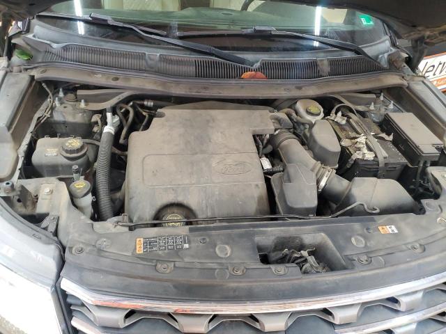 1FM5K8B8XHGD36724 - 2017 FORD EXPLORER BLACK photo 11