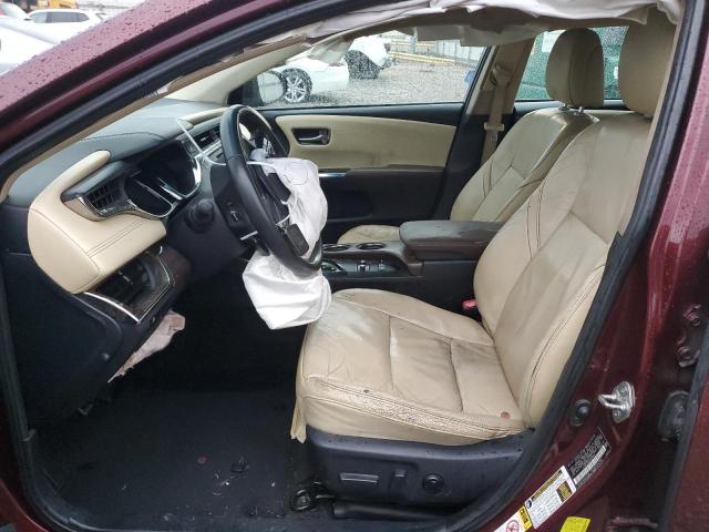 4T1BK1EB9EU079957 - 2014 TOYOTA AVALON BASE 红色 照片 7