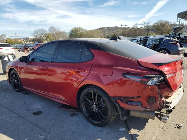 4T1K61AK1MU403508 - 2021 TOYOTA CAMRY XSE BURGUNDY photo 2