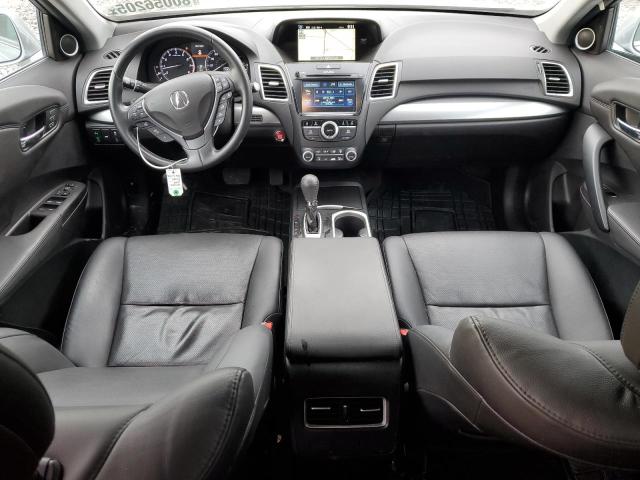 5J8TB4H72JL010482 - 2018 ACURA RDX ADVANCE SILVER photo 8