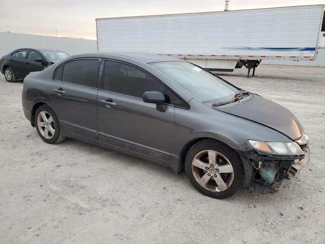 2HGFA16649H324460 - 2009 HONDA CIVIC LX-S Մոխրագույն լուսանկար 4