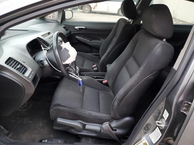 2HGFA16649H324460 - 2009 HONDA CIVIC LX-S Մոխրագույն լուսանկար 7