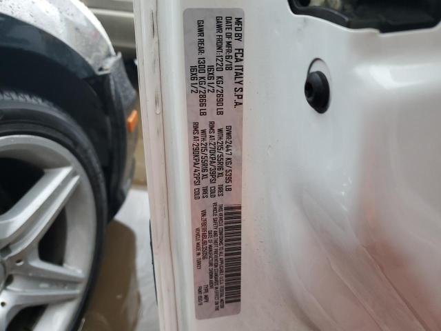 ZFBERFAB1J6L35056 - 2018 RAM PROMASTER WHITE photo 12