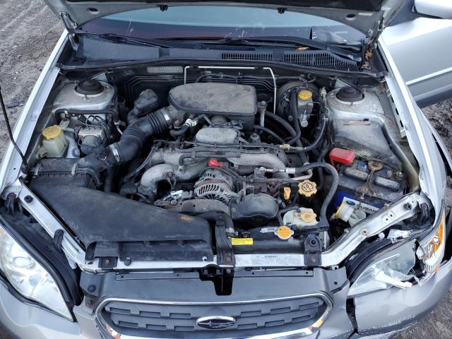 4S4BP62C267363054 - 2006 SUBARU LEGACY OUTBACK 2.5I LIMITED SILVER photo 11