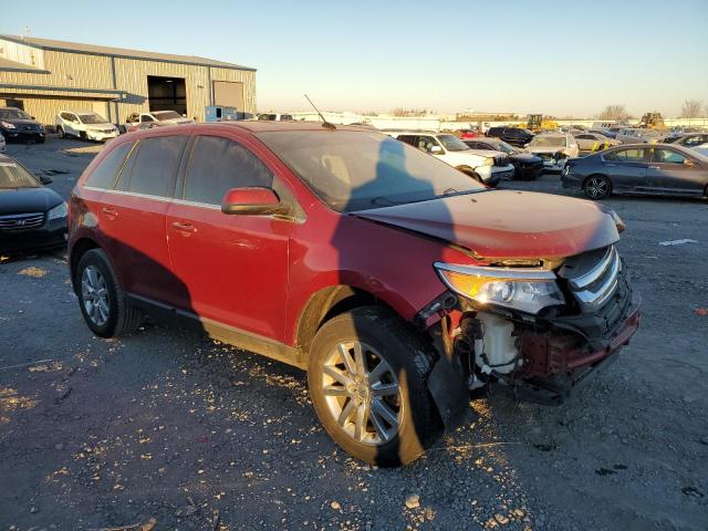 2FMDK3KCXDBB59757 - 2013 FORD EDGE LIMITED BURGUNDY photo 4