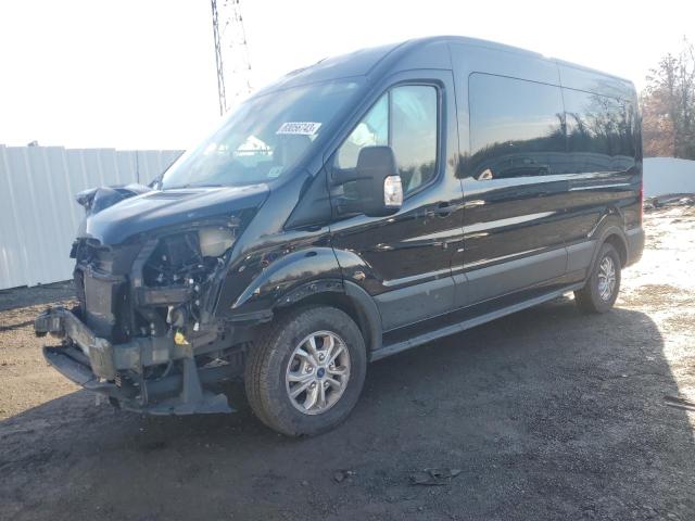 1FBAX2CG1MKA51168 - 2021 FORD TRANSIT T-350 BLACK photo 1