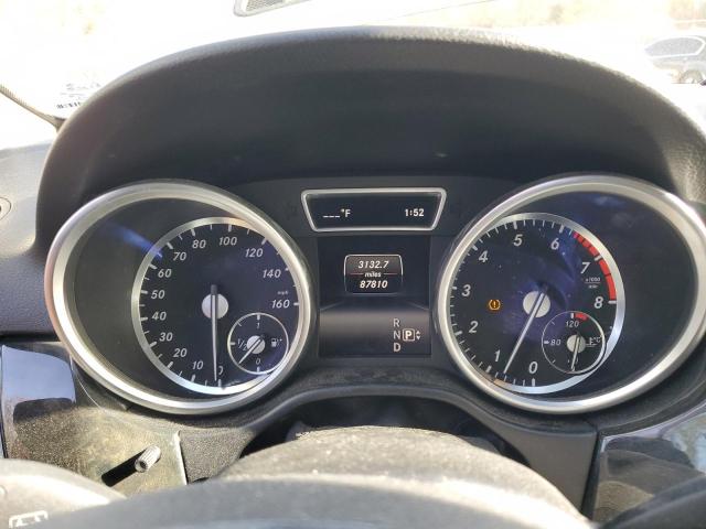 4JGDA5HB9FA592255 - 2015 MERCEDES-BENZ ML 350 4MATIC GRAY photo 9