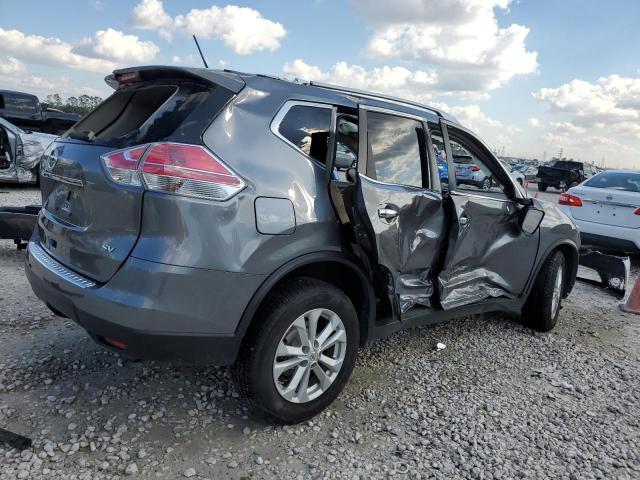 KNMAT2MT3FP500357 - 2015 NISSAN ROGUE S GRAY photo 3