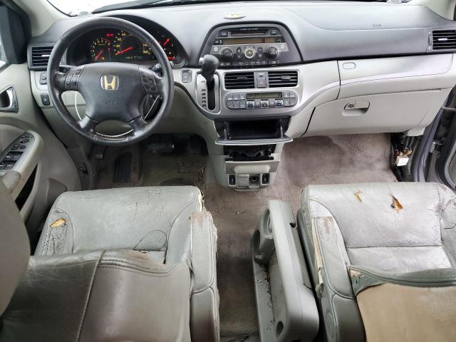 5FNRL387X7B035125 - 2007 HONDA ODYSSEY EXL TURQUOISE photo 8