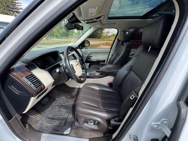 SALGS2FV4HA374620 - 2017 LAND ROVER RANGE ROVE HSE WHITE photo 12