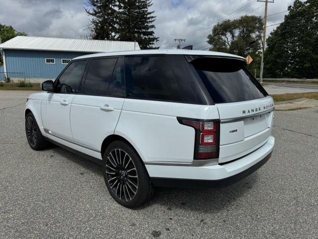 SALGS2FV4HA374620 - 2017 LAND ROVER RANGE ROVE HSE WHITE photo 3