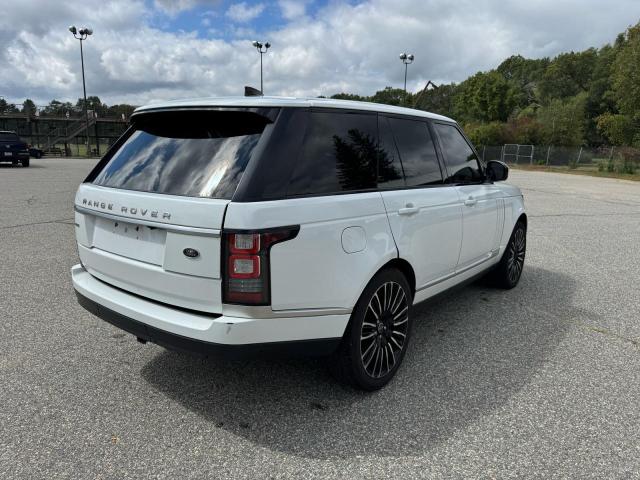 SALGS2FV4HA374620 - 2017 LAND ROVER RANGE ROVE HSE WHITE photo 4