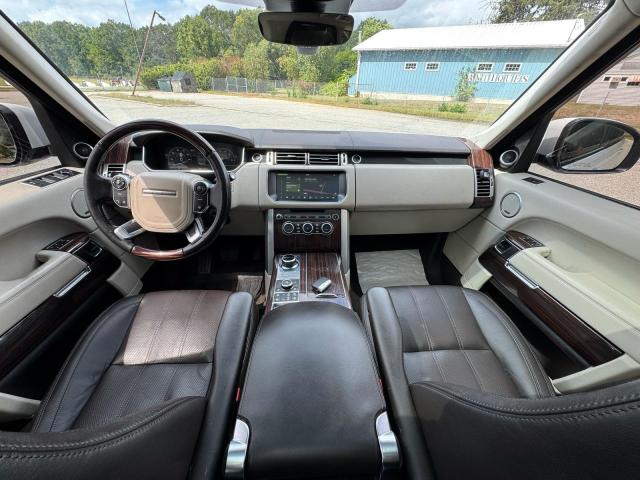 SALGS2FV4HA374620 - 2017 LAND ROVER RANGE ROVE HSE WHITE photo 9