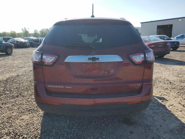1GNKVGKD9HJ225646 - 2017 CHEVROLET TRAVERSE LT RED photo 6