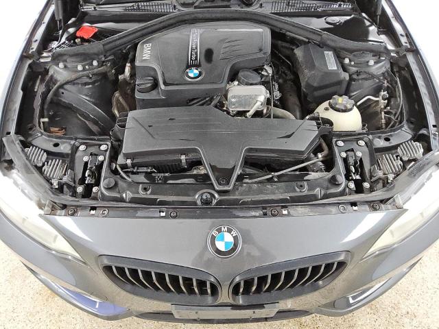 WBA1F9C56GV545953 - 2016 BMW 228 I SULEV GRAY photo 11