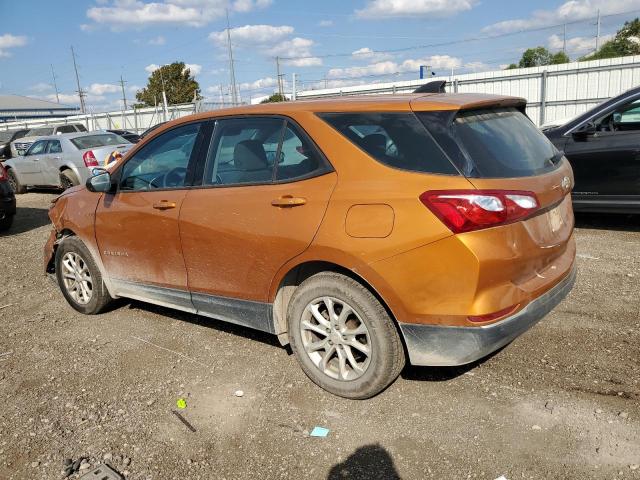 2GNAXREV2J6129432 - 2018 CHEVROLET EQUINOX LS ORANGE photo 2