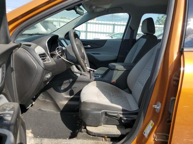 2GNAXREV2J6129432 - 2018 CHEVROLET EQUINOX LS ORANGE photo 7