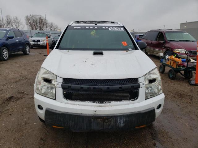 2CNDL73F556159169 - 2005 CHEVROLET EQUINOX LT WHITE photo 5