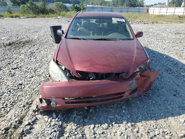 4T1BF32K54U077710 - 2004 TOYOTA CAMRY LE 勃艮第红 照片 5